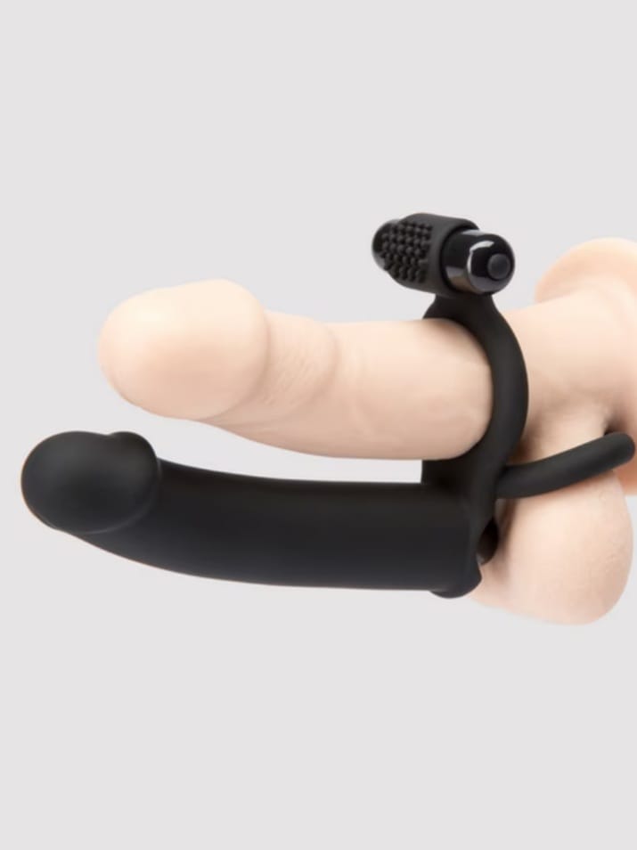 Lovehoney Double Fun Vibrating Double Penetration Strap-On